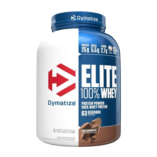 Dymatize Elite Whey Protein 5 lb Rich Chocolate