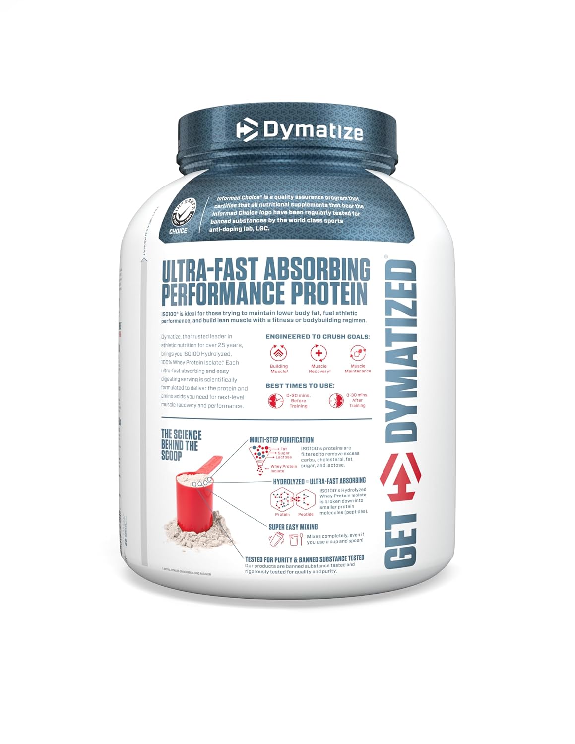 Dymatize Iso 100 Hydrolyzed Protein