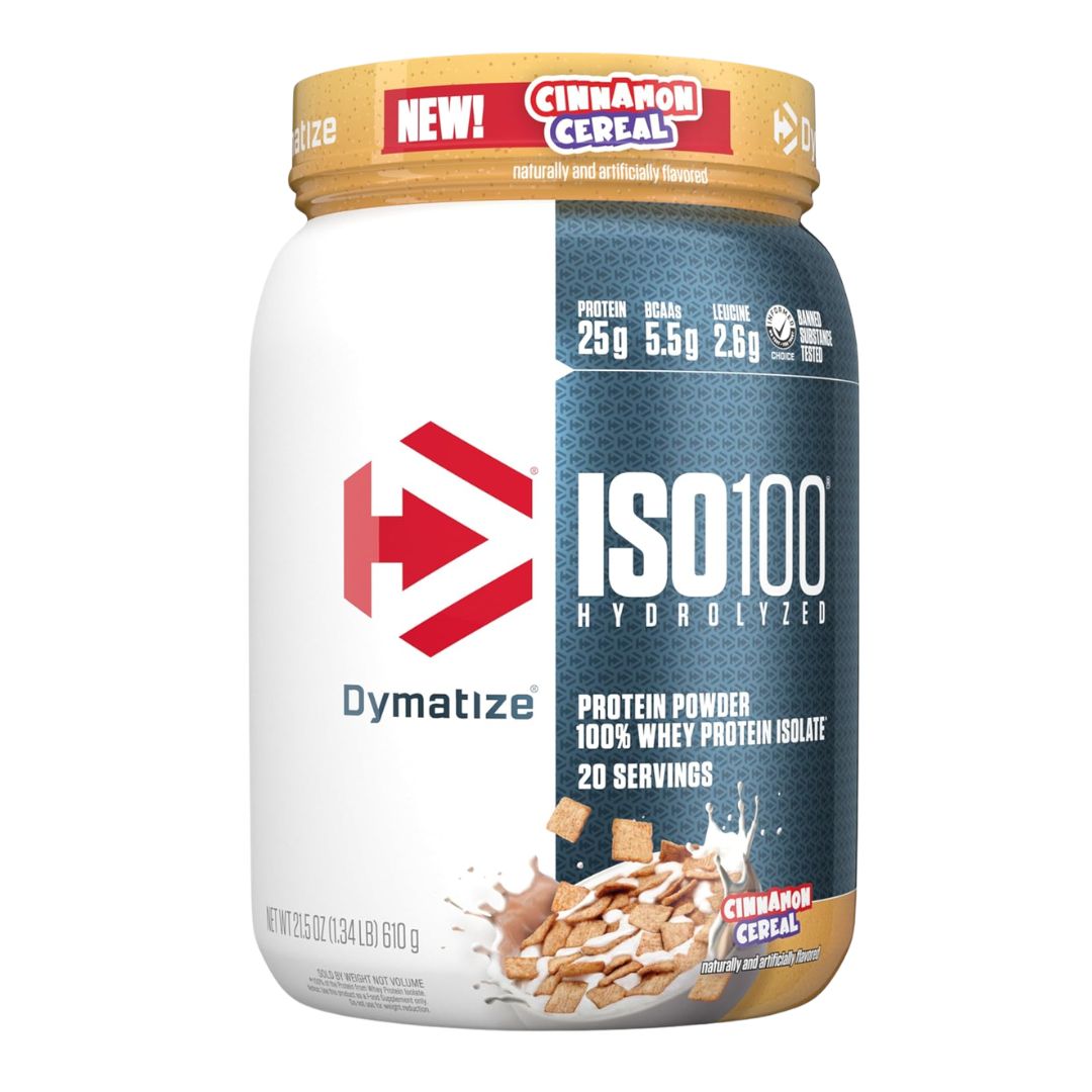 Dymatize Iso 100 1.4 lb Cinnamon Cereal