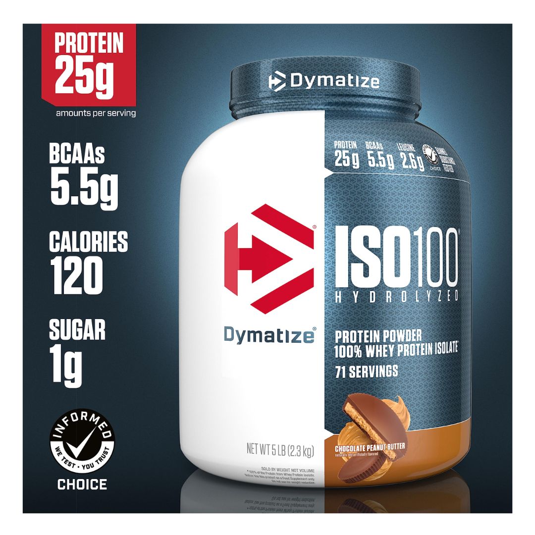 Dymatize Iso 100 5 lb Chocolate Peanut Butter