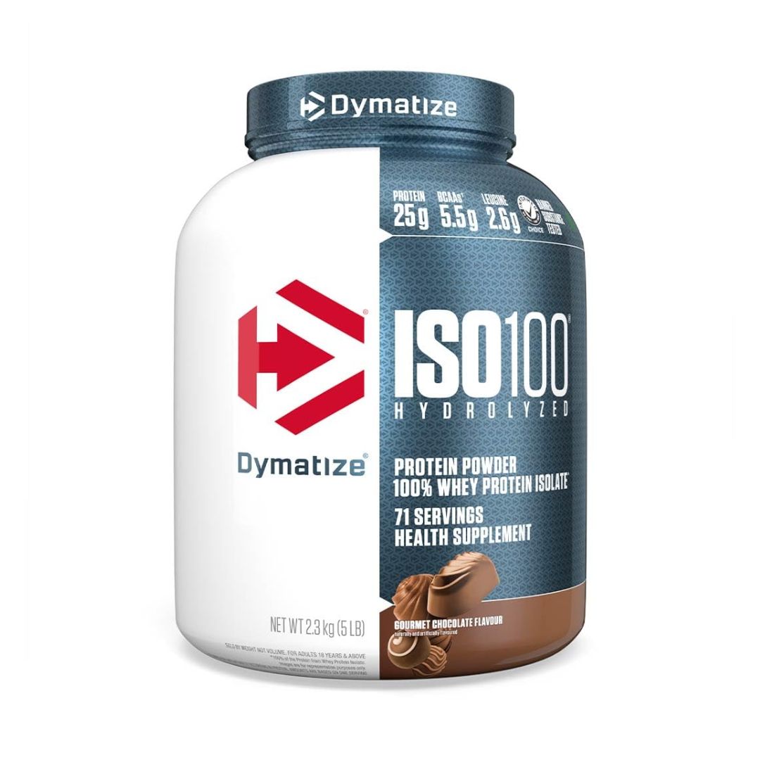 Dymatize Iso 100 5 lb Gourmet Chocolate