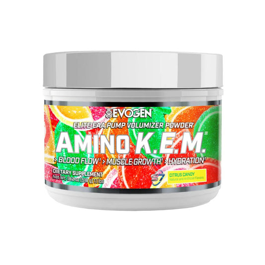 Evogen Nutrition Amino K.E.M. Citrus Candy - 30 Servings