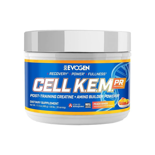 Evogen Cell K.E.M. Peach Rings – 30 Servings
