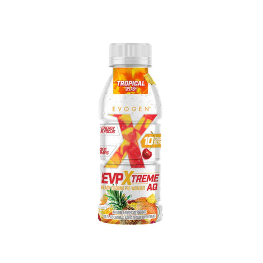 Evogen EVP Xtreme AQ RTD Pre Workout, Tropical Splash - 355ml