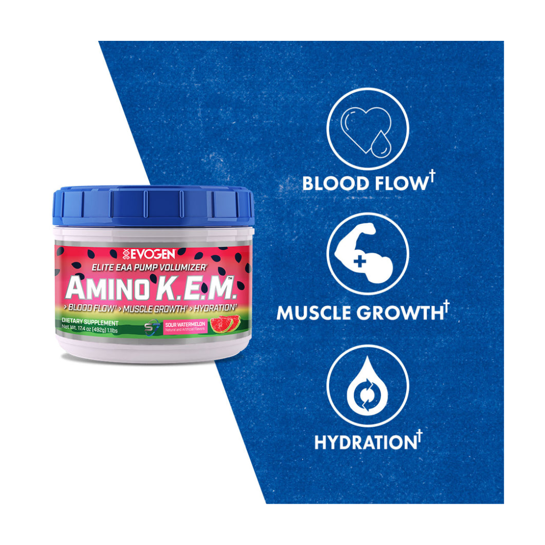 Evogen Nutrition Amino K.E.M. 30 Serving SOUR WATERMELON