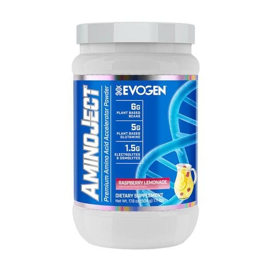 Evogen Nutrition Aminoject, Raspberry Lemonade - 30 Serving