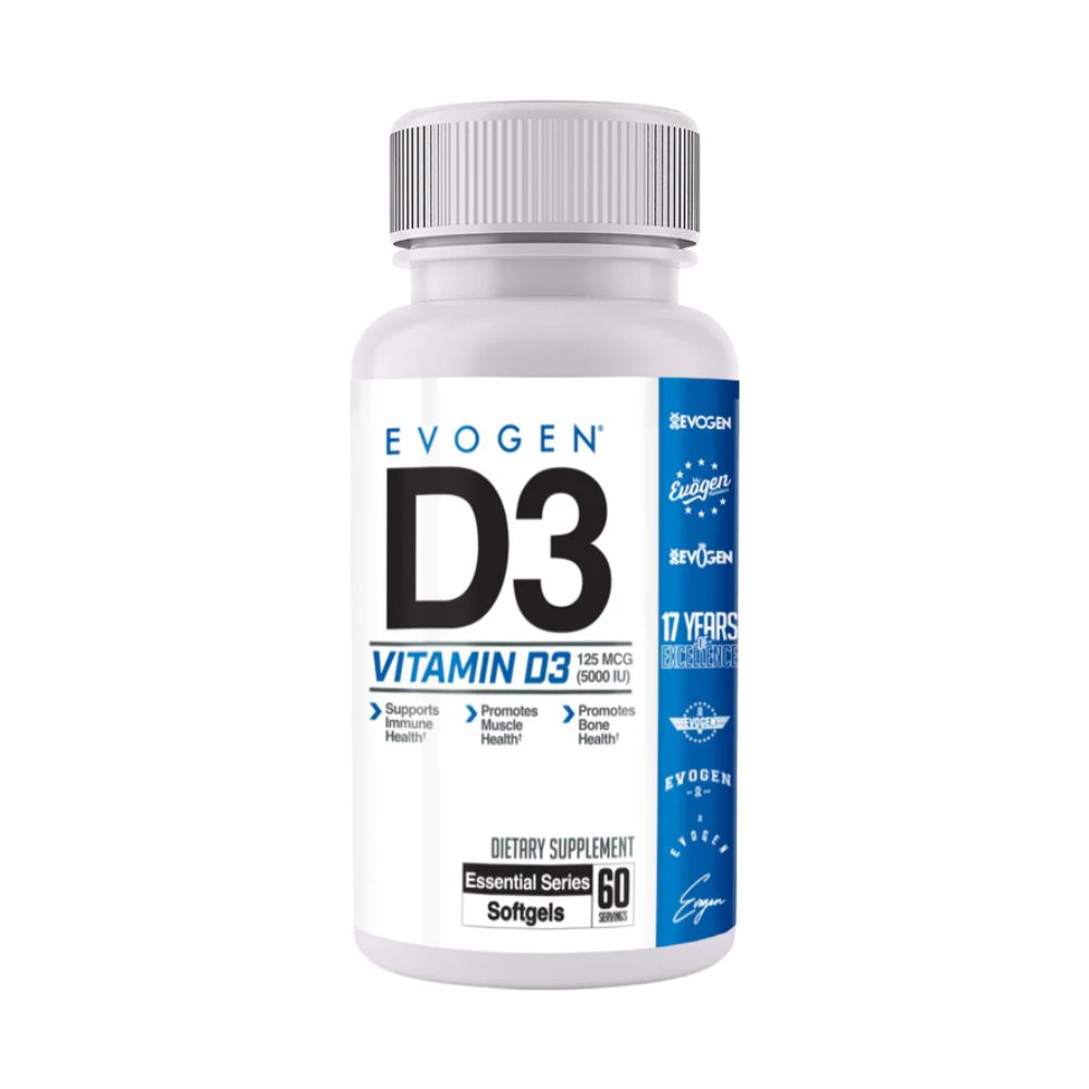 Evogen Nutrition Vitamin D3 - 60 Softgels