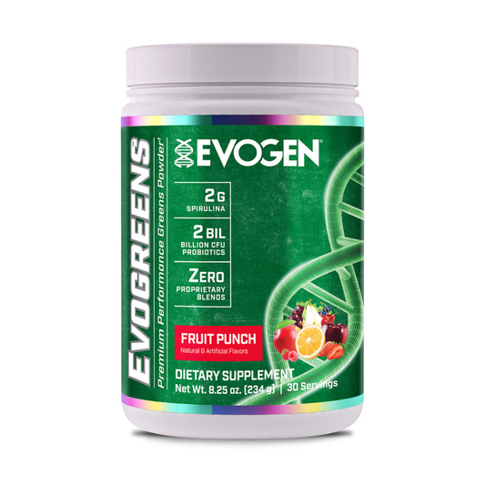 Evogen Nutrition Evogreens-Fruit Punch-30 Servings