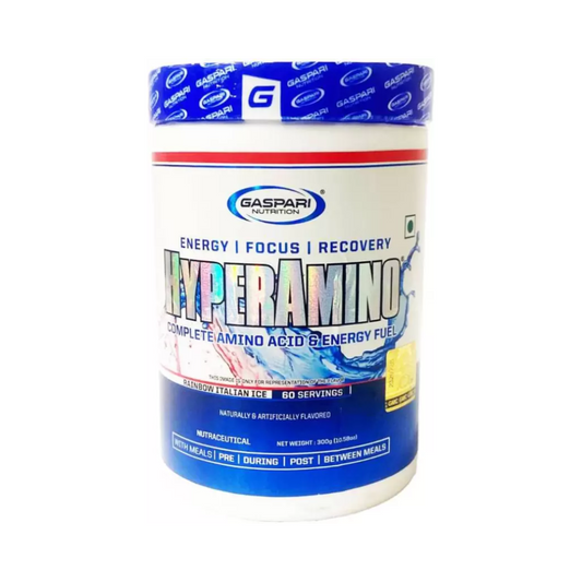 Gaspari Hyper Amino -Rainbow Italian Ice - 60 servings