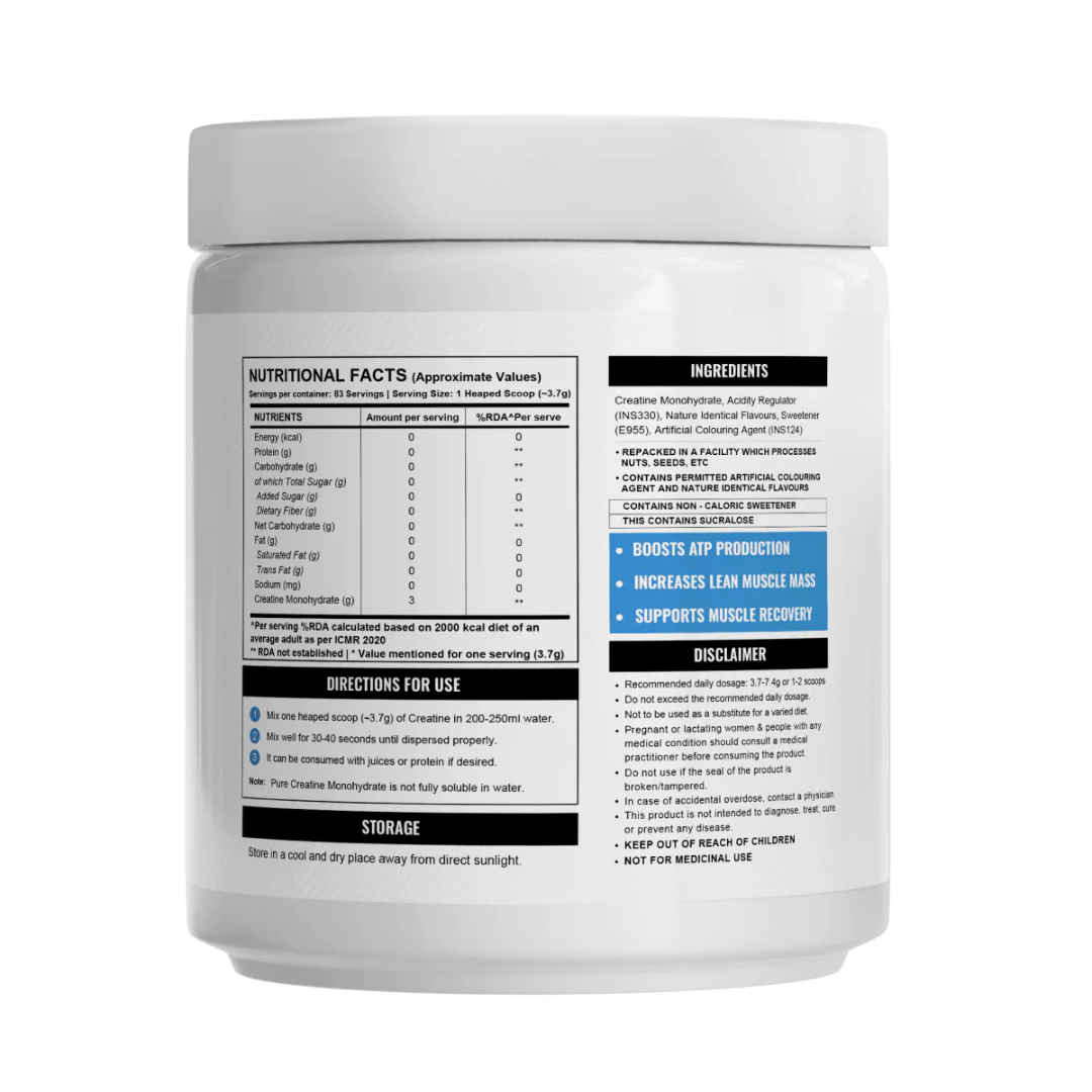 WELLCORE CREATINE 307 GM FRUIT FUSION