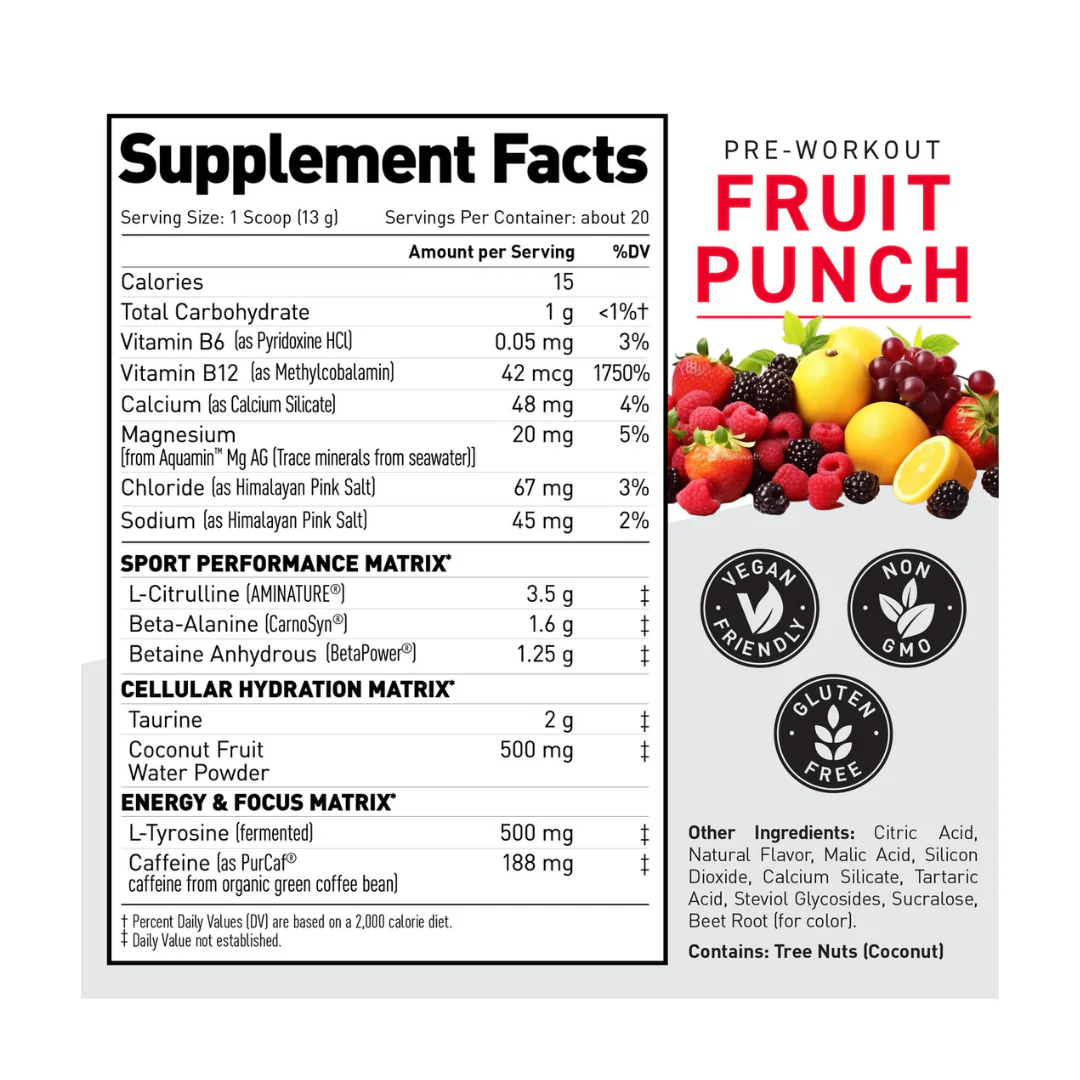 KAGED PRE-KAGED SPORT-262GM-FRUIT PUNCH