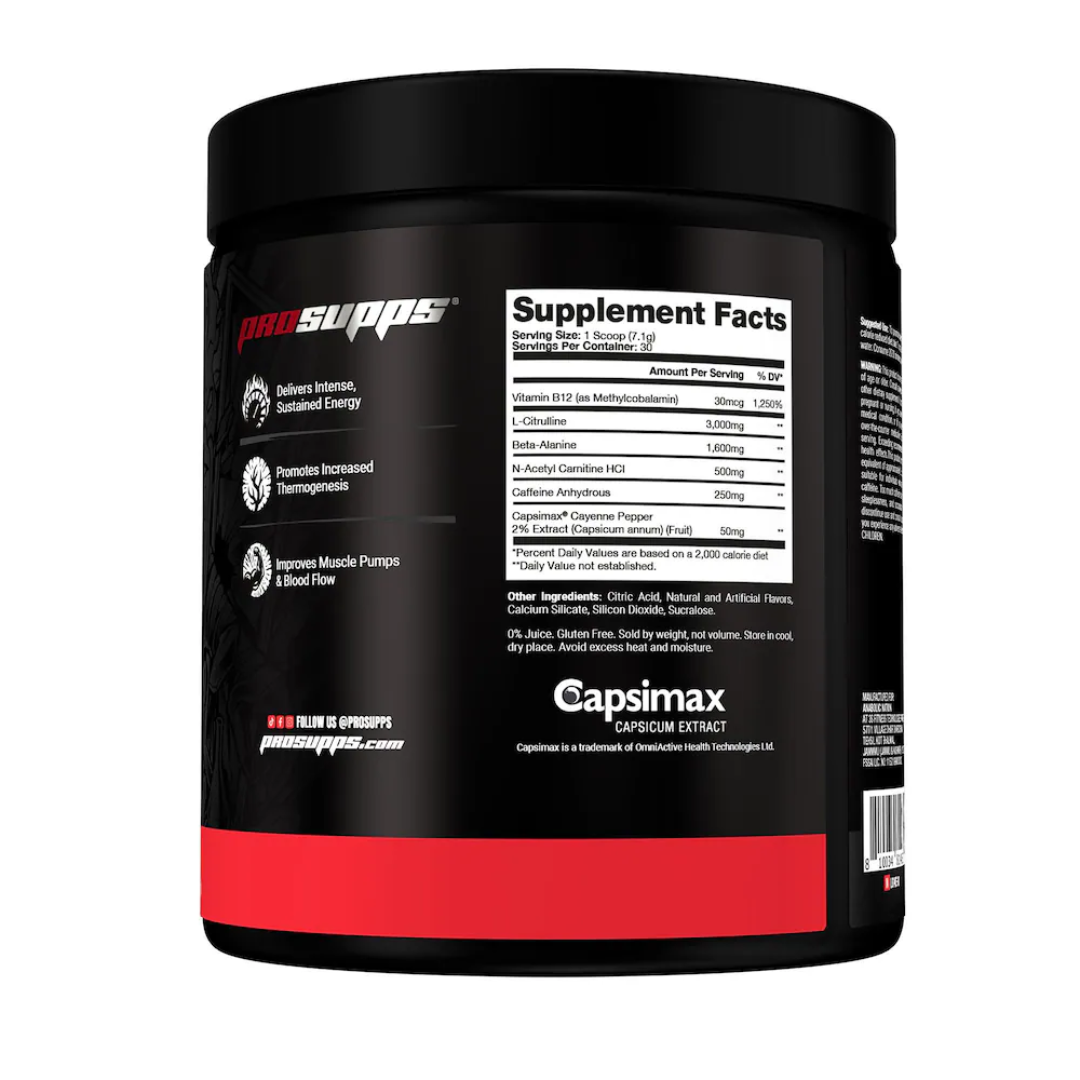 PRO SUPPS MR HYDE THERMO - FRUIT PUNCH- 30 SER