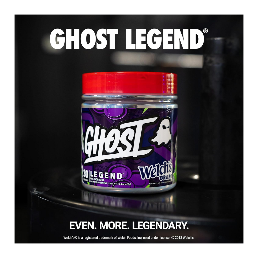 GHOST LEGEND PRE WORKOUT - WELCHS GRAPE - 25 SERV