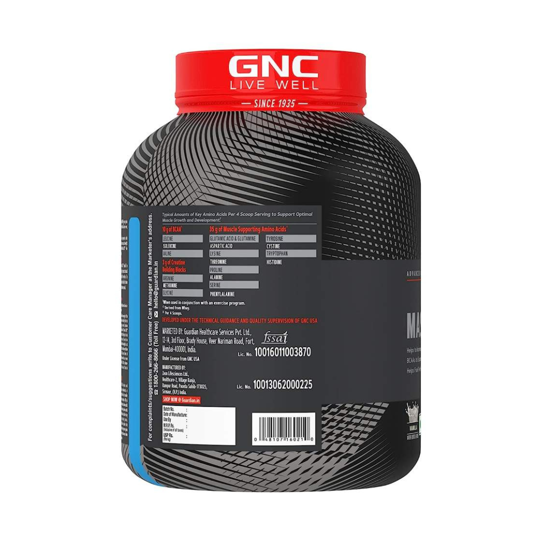 GNC AMP Amplified Mass XXX 4.4 lb Chocolate