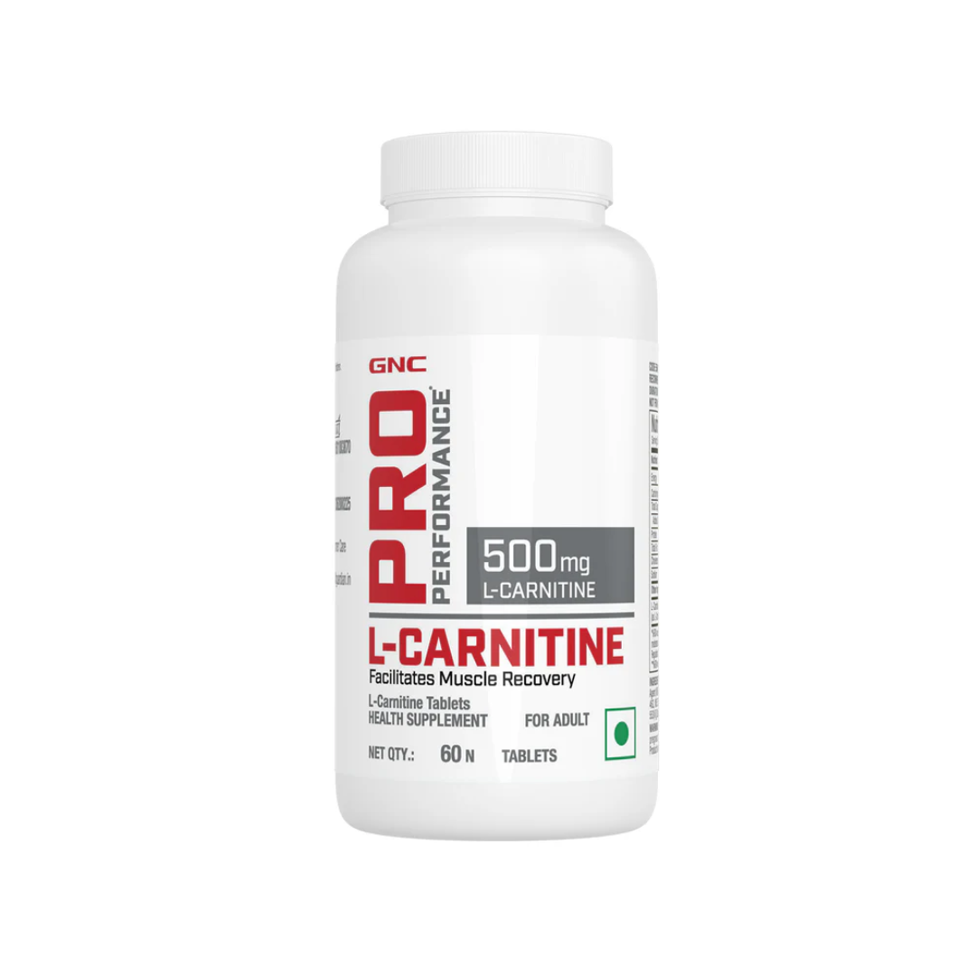 GNC Pro Performance L-Carnitine 60 Capsules Unflavoured