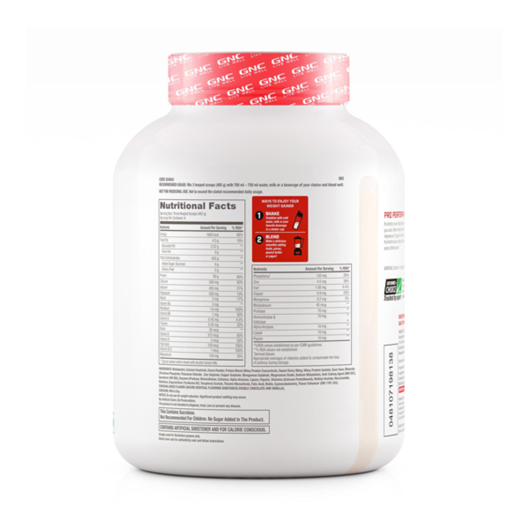 GNC Pro Performance Weight Gainer