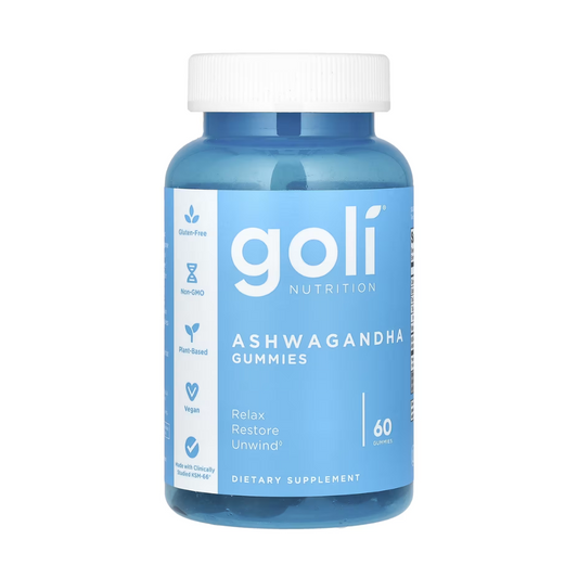 GOLI ASHWAGANDHA GUMMIES - 60 GUMMIES