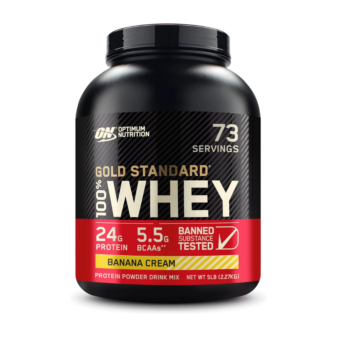 ON Optimum Nutrition Gold Standard Whey Protein 5 lb banana (USA)