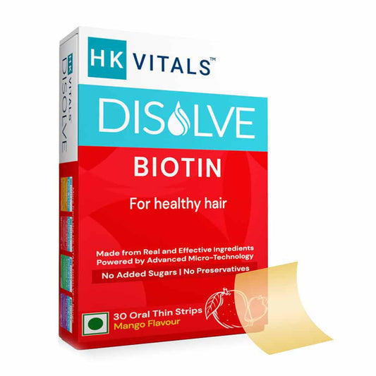 Healthkart HK Vitals Disolve Biotin, Mango 30 Strips