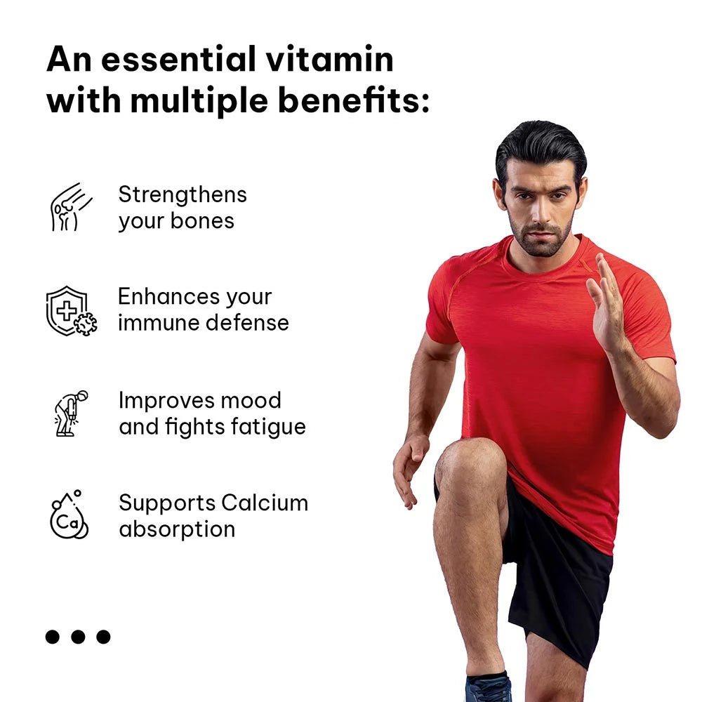 HK Vitals Vitamin D3 -60 capsules