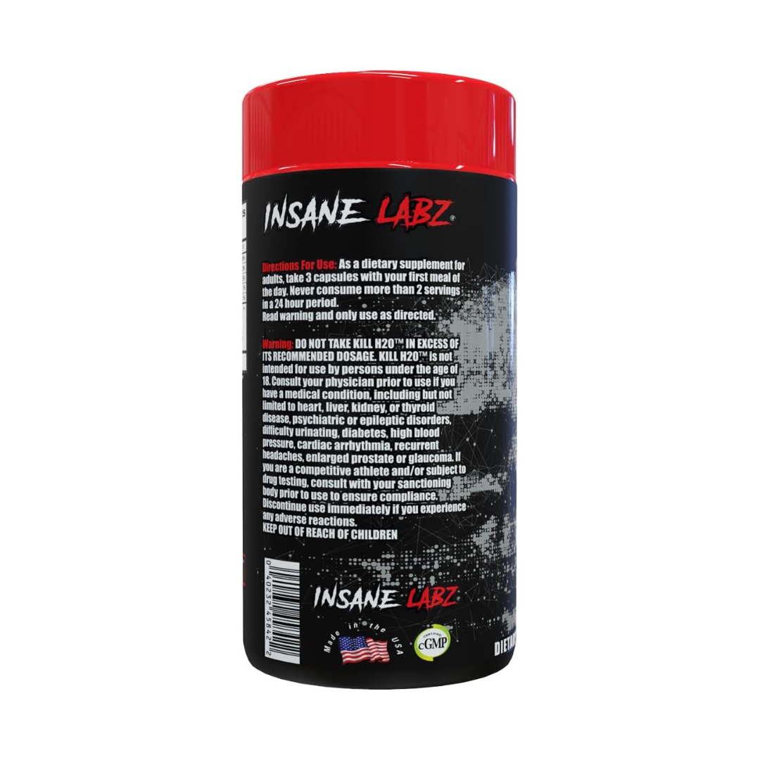 INSANE LABZ KILL H2O-60 CAPSULES