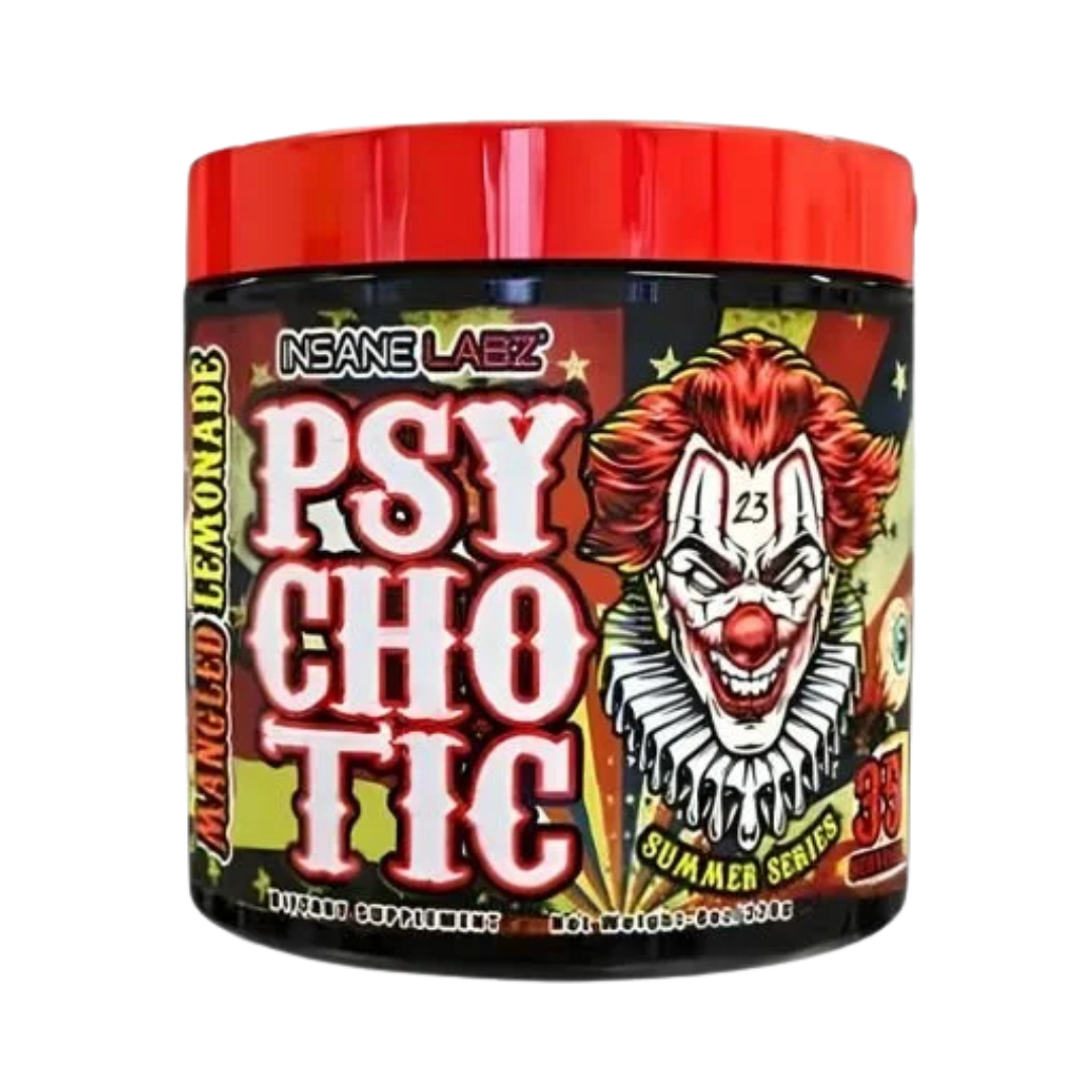 INSANE LABZ PSYCHOTIC SUMMER SERIES-35 SERVINGS-MANGLED LEMONADE