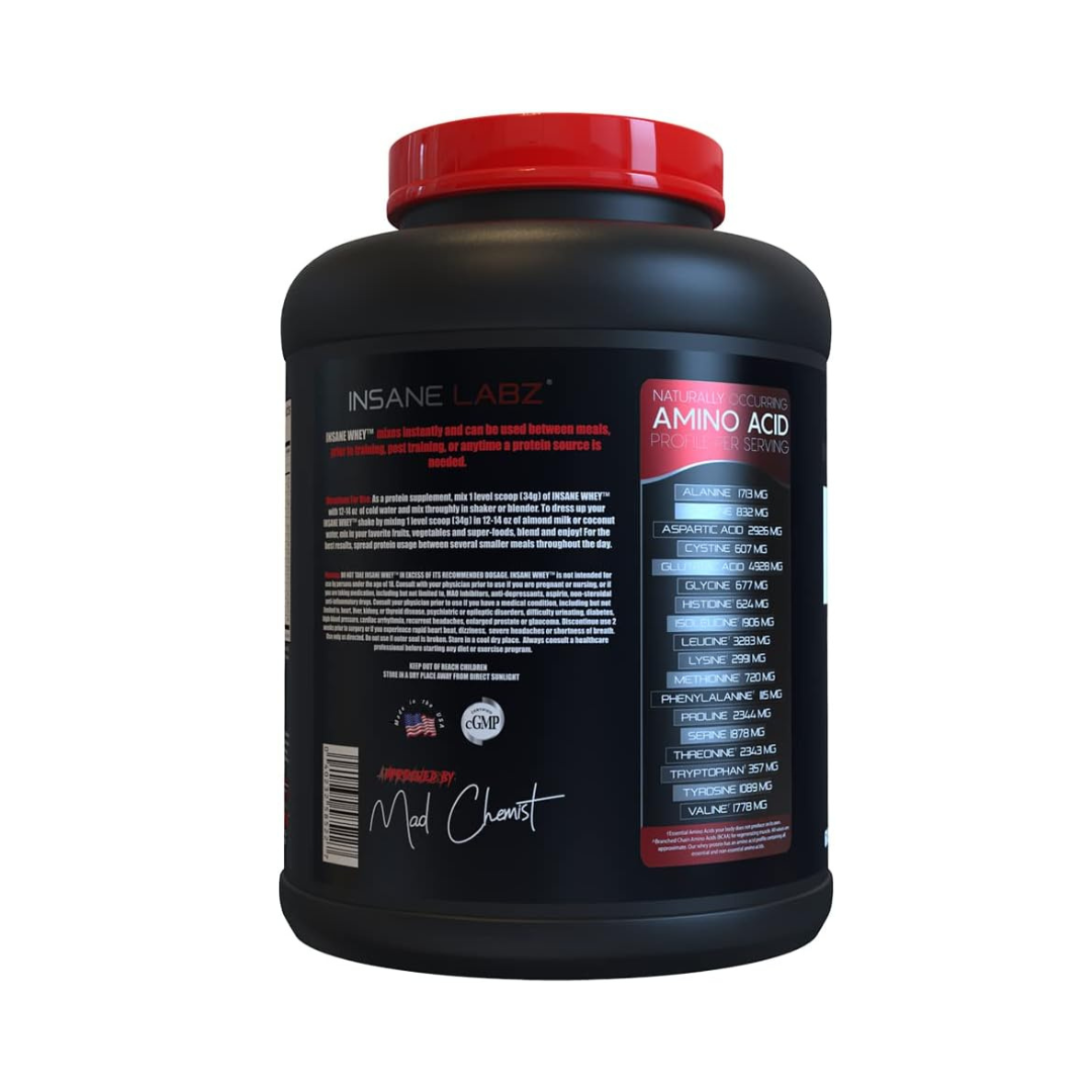 Insane Labz Whey 10Lb Vanilla