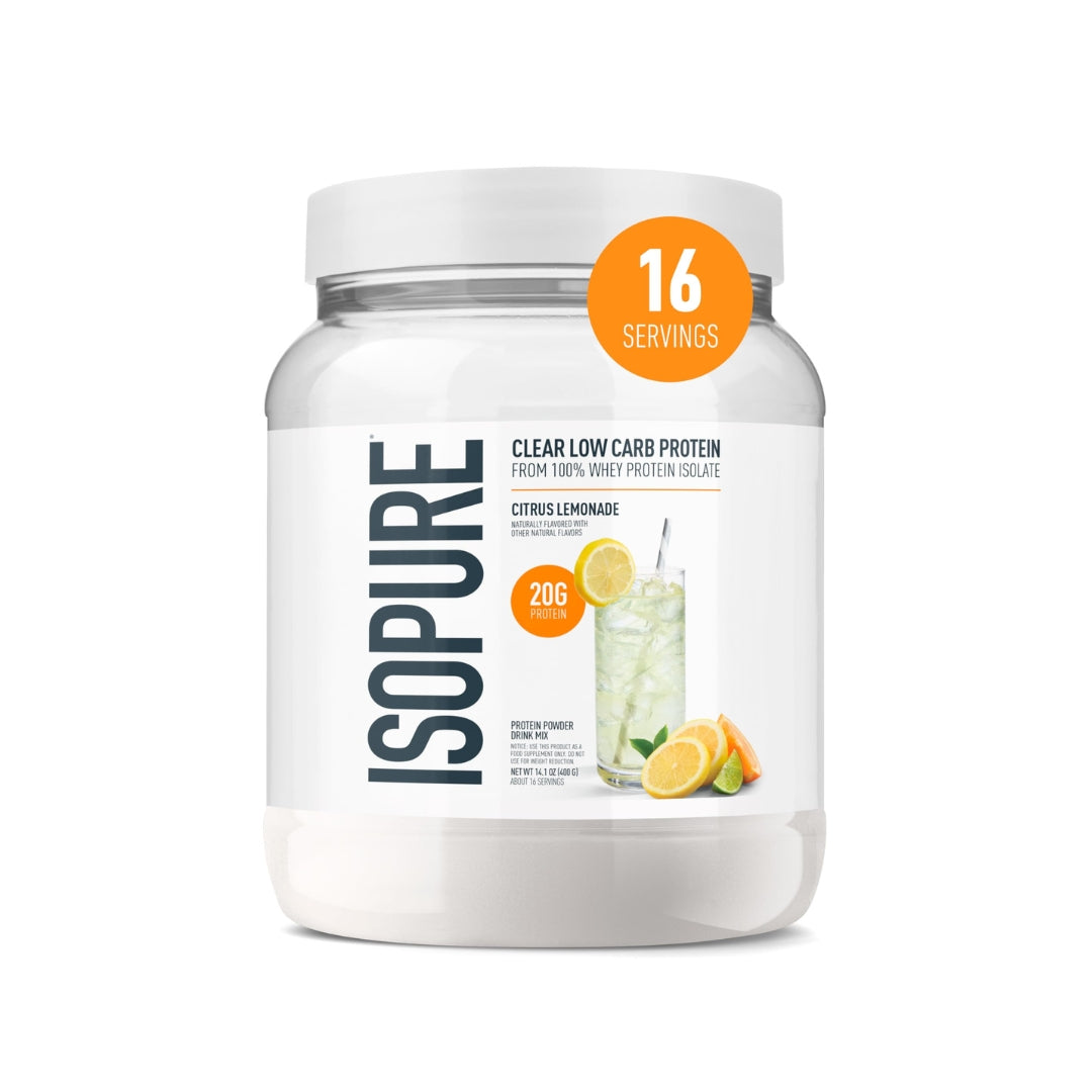 Isopure Clear Infusion Citrus Lemonade 400GM