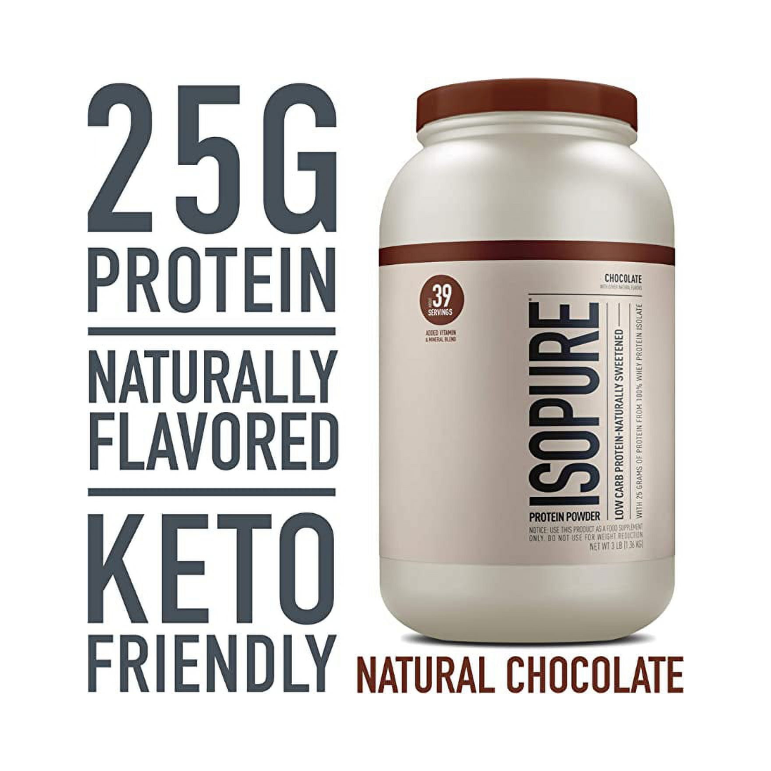 Isopure Low Carb 3 lb Chocolate