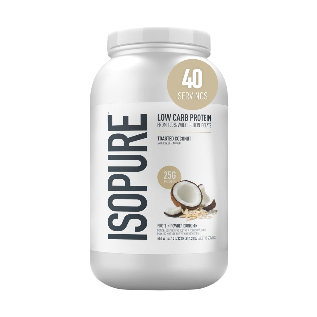 Isopure Low Carb 3 lb Toasted Coconut