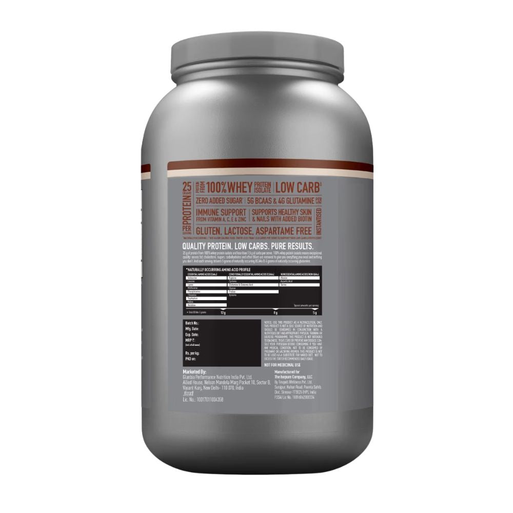 Isopure Low Carb Cookies & Cream - 2 KG