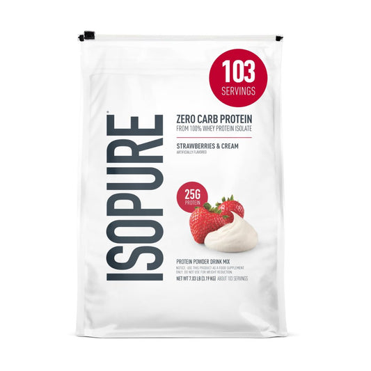 Isopure ZERO Carb 7.5 lb Strawberry Cream