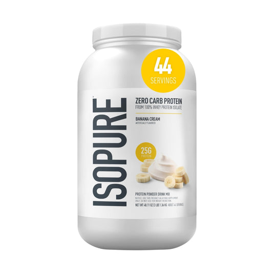 Isopure Zero Carb 3 lb Banana Cream