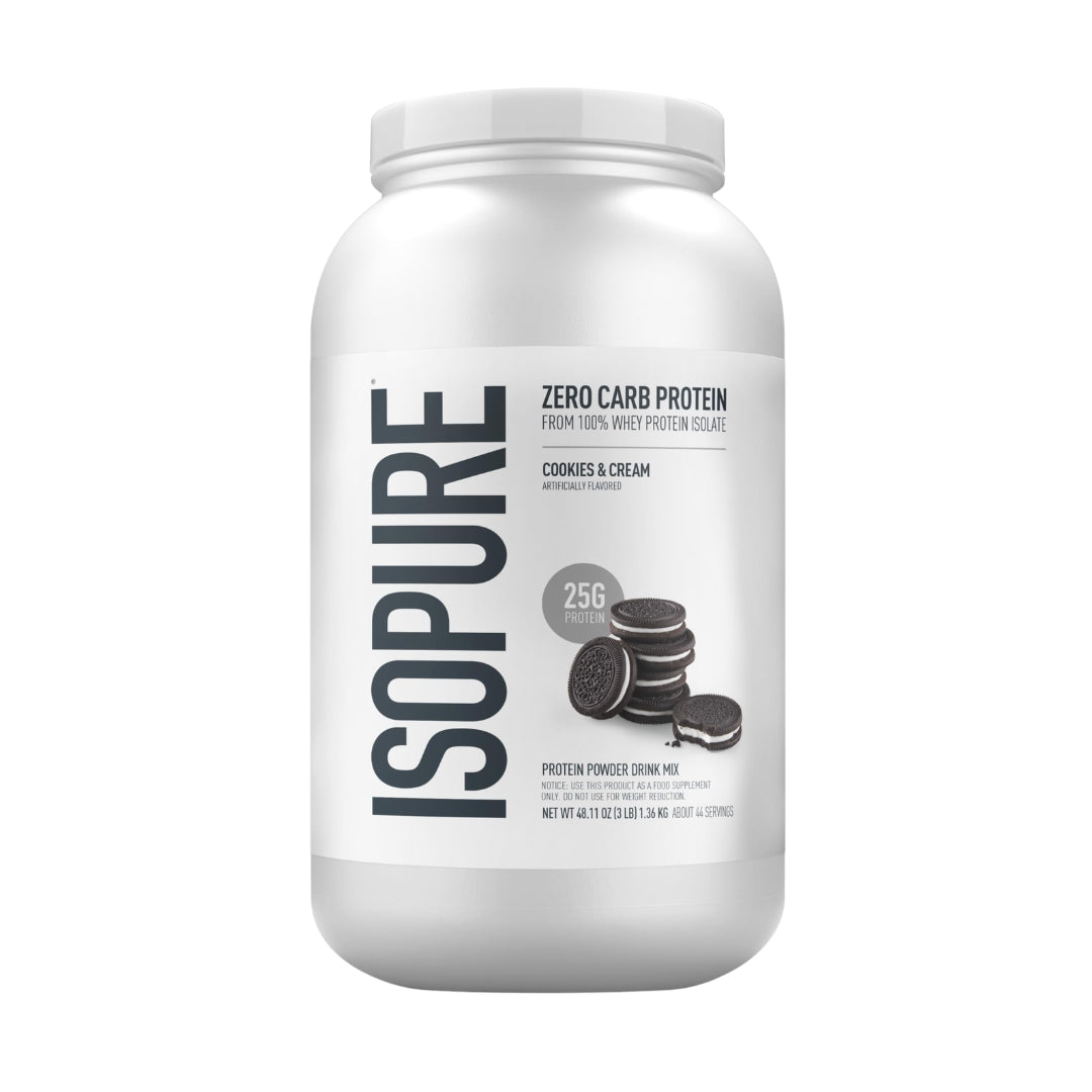 Isopure Zero Carb 3 lb Cookies & Cream