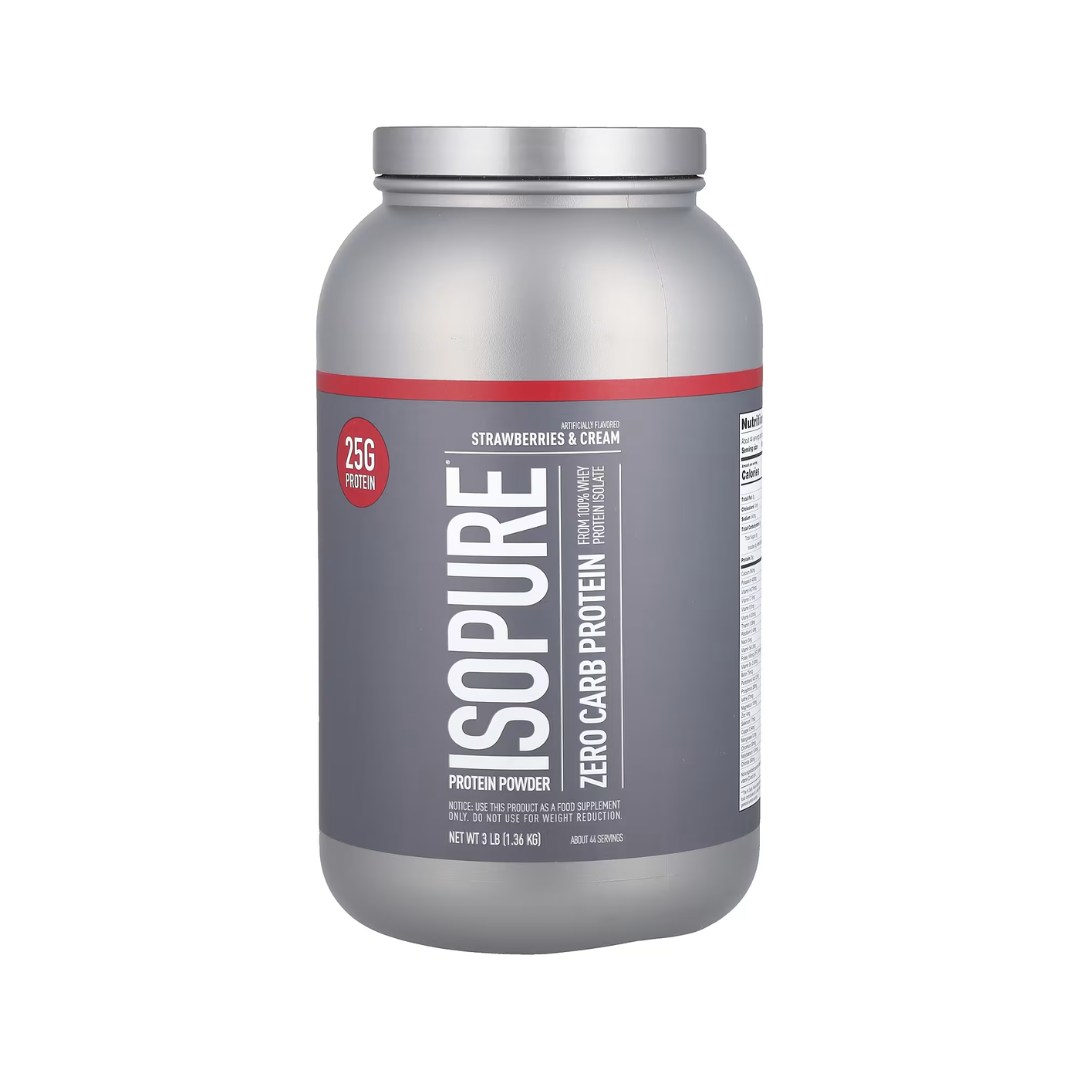 Isopure Zero Carb 3 lb Strawberries &amp; Cream