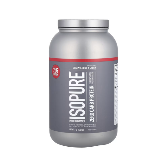 Isopure Zero Carb 3 lb Strawberries &amp; Cream