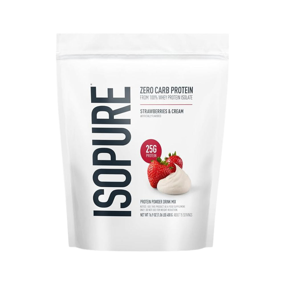Isopure Zero Carb Strawberries & Cream - 1 LB