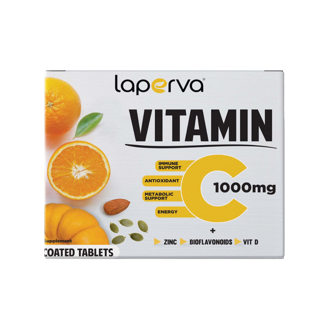 LAPERVA VITAMIN C + ZIC -20 TABLETS