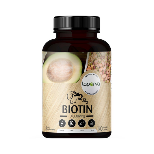 LAPERVA BIOTIN 10,000mcg-90 CAPS