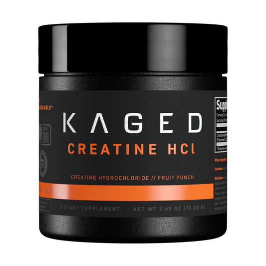 KAGED HCL Creatine 75 Gms FRUIT PUNCH