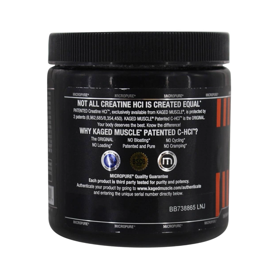 KAGED HCL Creatine 75 Gms LEMOM LIME