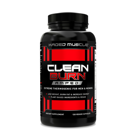 KAGED MUSCLE Clean Burn Amped-120 Caps