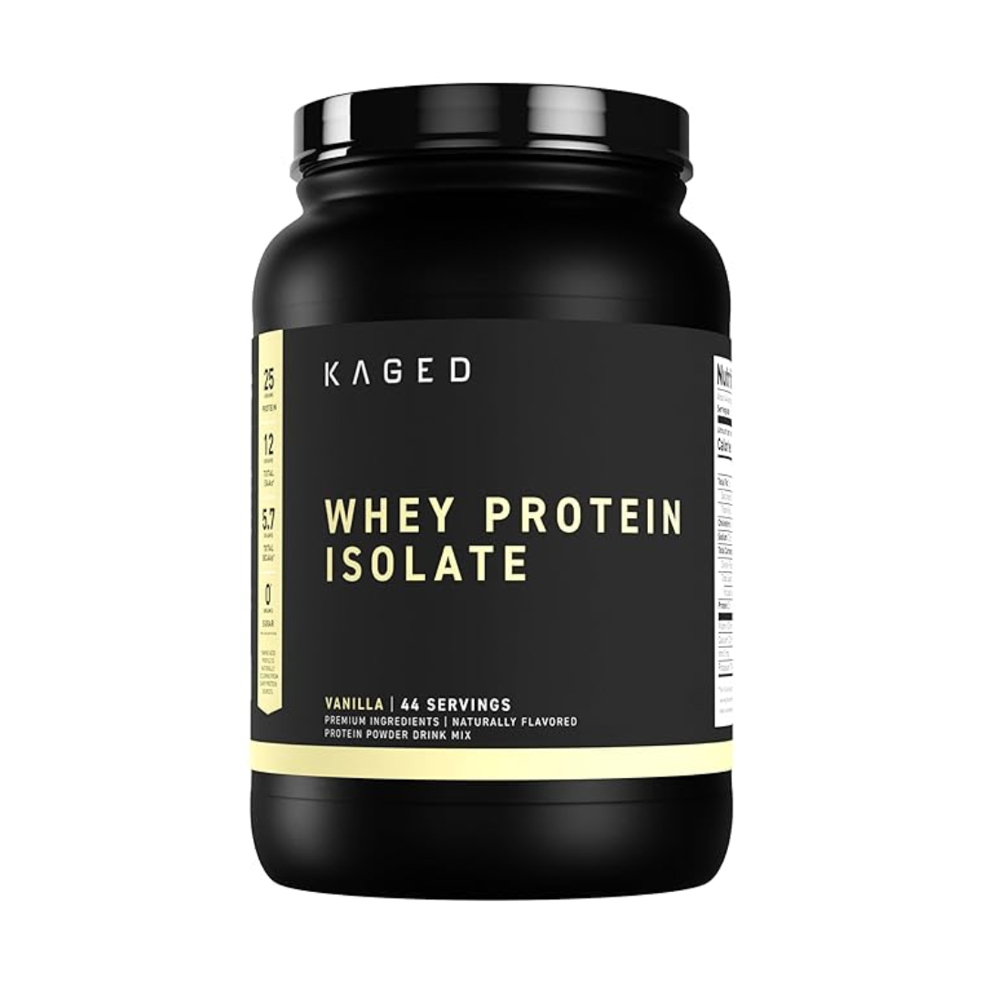 Kaged Whey Isolate 3 Lb Vanilla