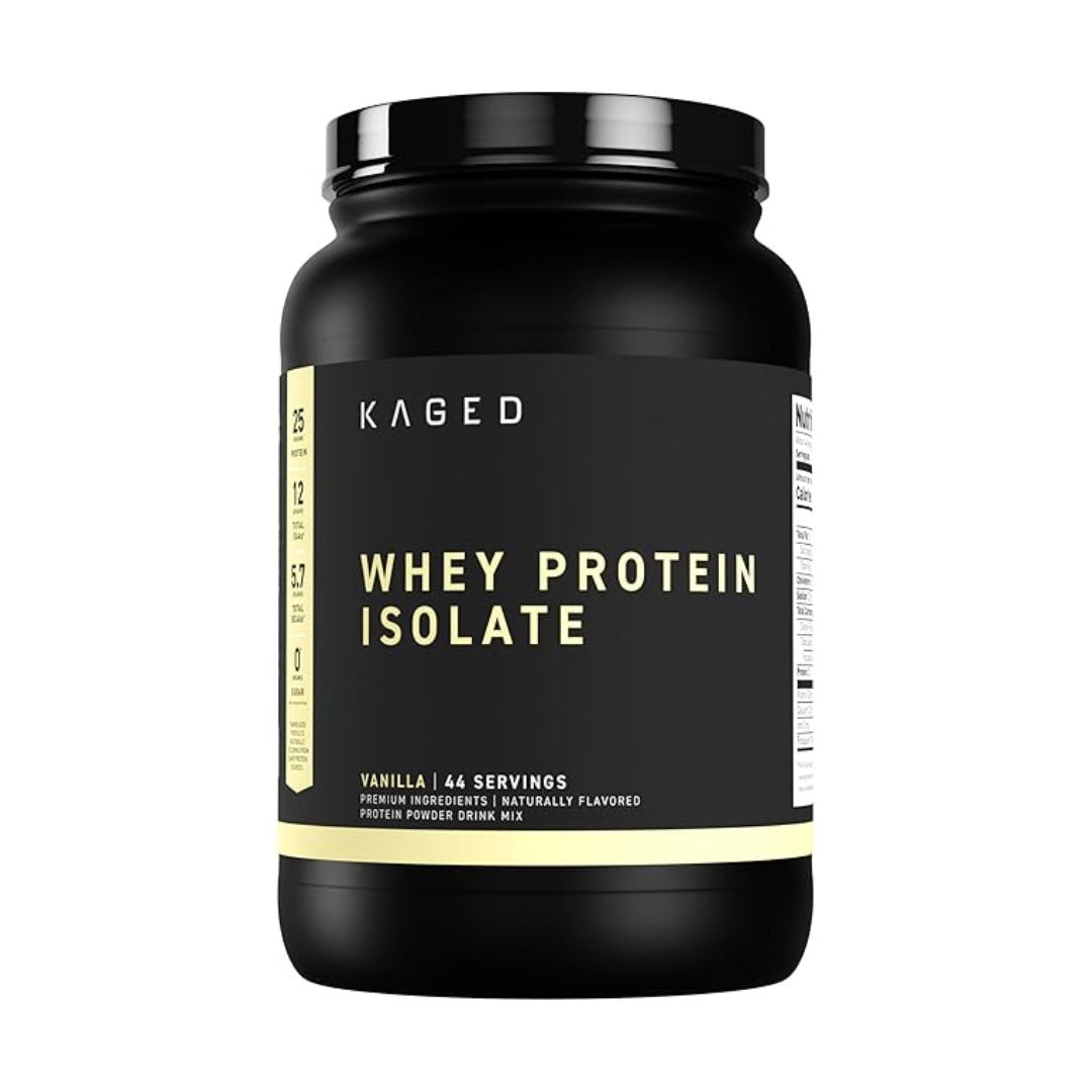 Kaged Whey Isolate 3 Lb Vanilla Protein Nation