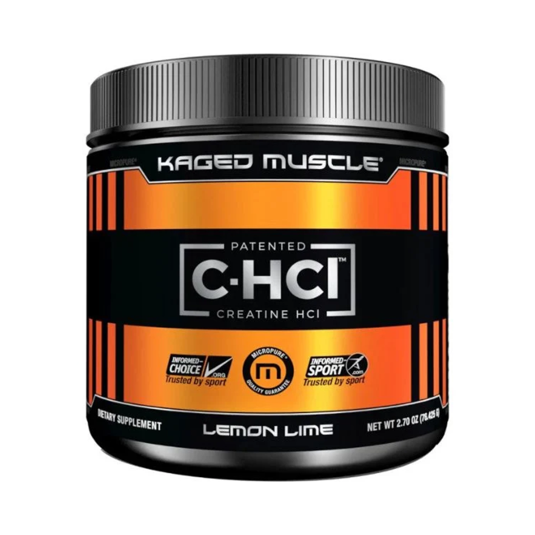 KAGED HCL Creatine 75 Gms LEMOM LIME