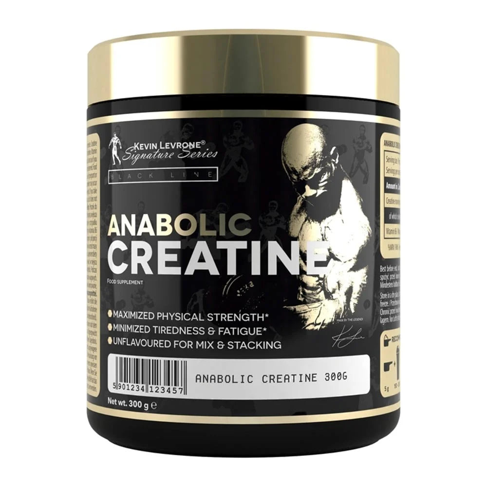 Kevin Levron BLACK LINE Anabolic Creatine 300gm-60 Servings