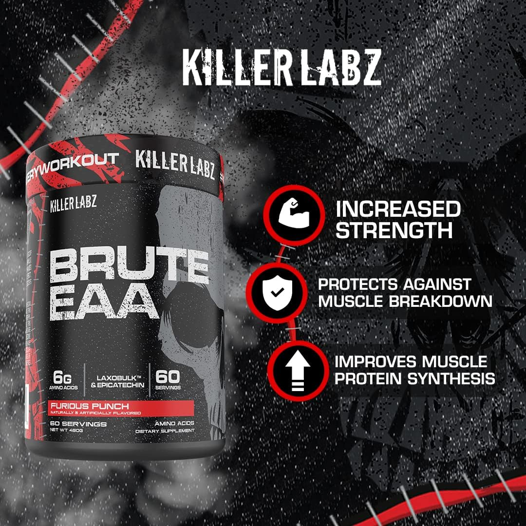 Killer Labz Brute EAA Rest in Peach-60 Servings