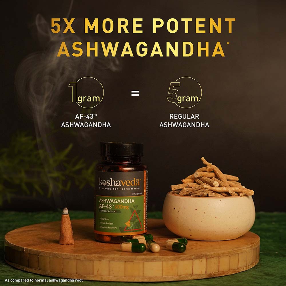 Koshaveda Ashwangandha AF-43 600 mg