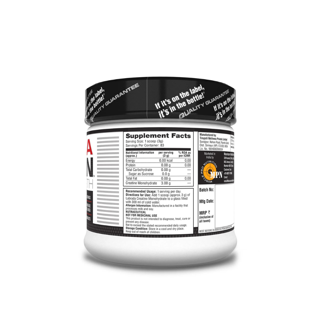 Labrada Crea Lean Strength 83 Serving Unflavoured