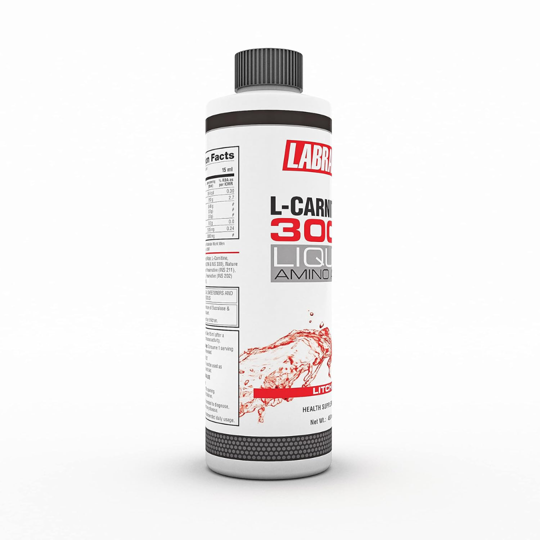 Labrada L-Carnitine 3000 Liquid Amino Acid 450 ml Litchi